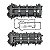 Par Tampas Valvula Junta Motor 3.6L Pentastar Jeep Dodge Ram - Imagem 1