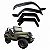 Alargador Paralama Fibra Jeep Willys CJ5 Bushwacker 15cm C/ Kit - Imagem 1