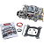 Carburador Edelbrock 1905 AVS2 650 CFM Flange Quadrada Satin - Imagem 1