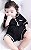 ENCOMENDA - Pijama Infantil Unissex Americano Botões Curto Preto - Imagem 3