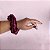 Scrunchie xuxinha de Cetim Vinho - Imagem 2