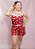 Pijama Carol Cropped com Renda e Short Estampa Coração - Imagem 5