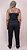 Pijama Suelen Blusa Alça e Calça Preto - Imagem 5