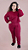 Pijama Sôfi de Tricô Blusa Longa e Calça Cereja - Imagem 9