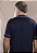 Pijama Masculino Vicente Americano Botões Blusa Curta e Short Azul Marinho - Imagem 4