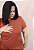 Pijama Aline Blusa Curta e Short Terracota - Imagem 7