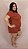 Pijama Aline Blusa Curta e Short Terracota - Imagem 2