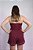 Pijama Maria Rosa Blusa Alça e Short Vinho - Imagem 5