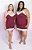 Camisola Gabriela Vinho com Renda Off White - Imagem 2