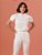 Scrub Feminino Hortênsia Branco Off - Imagem 8