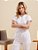Scrub Feminino Gérbera Branco - Imagem 3