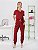 Scrub Feminino Gérbera Vinho - Imagem 2