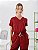 Scrub Feminino Gérbera Vinho - Imagem 4