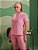 Scrub Feminino Emily Rosa Chiclete - Imagem 3