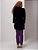 Jaleco Feminino Mia Preto - Imagem 4