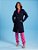 Jaleco Feminino New Basic Marinho - Imagem 4