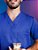 Scrub Masculino Arthur Azul Royal - Imagem 2