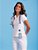 Scrub Feminino Moove Branco - Imagem 7