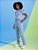 Scrub Feminino Laila Azul Claro - Imagem 5
