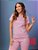 Scrub Feminino Megan Rosa Pétala - Imagem 5