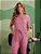 Scrub Feminino Moove Rosa Milkshake - Imagem 3