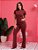 Scrub Feminino Maya Marsala - Imagem 8