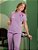 Scrub Feminino Maya Lilás Harmonia - Imagem 2