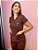 Scrub Feminino Moove Marrom Chocolate - Imagem 3