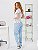 Scrub Feminino Laila Estampa Gatos - Imagem 4
