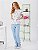 Scrub Feminino Laila Estampa Gatos - Imagem 3