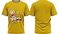 Mongo e Drongo Abluba - Camiseta - Amarela - Malha Poliéster - Imagem 2