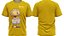 Mongo e Drongo Feliz - Camiseta - Amarelo - Malha Poliéster - Imagem 2