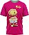 Mongo e Drongo Feliz  - Camiseta - Pink - Malha Poliéster - Imagem 1