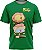 Mongo e Drongo Feliz - Camiseta - Verde - Malha Poliéster - Imagem 1