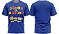 Mongo e Drongo Alfabeto - Camiseta - Azul - Malha Poliéster - Imagem 2