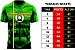 Lanterna Verde - Camiseta Infantil Super Heróis- Tecido Dryfit - Imagem 3
