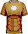 Homem de Ferro - Camiseta Infantil Super Heróis - Tecido Dryfit - Imagem 1