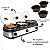 Rechaud Elétrico Triplo Buffet Slow Cooker 3 Panelas 220v - Imagem 6