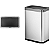 Lixeira Automática Sensor que Abre 50 L Aço Inox luxo-members Mark - Imagem 5