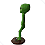 Estátua Alienígena Deco Jardim Cerâmica 40cm Et Enfeite - Imagem 11