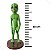 Estátua Alienígena Deco Jardim Cerâmica 40cm Et Enfeite - Imagem 2