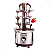 Máquina Torre Cascata Chocolate Quente 4 Andares 220v - Imagem 1