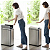 Lixeira Automática Inox 30 Litros Cesto Fechamento Suave - Imagem 6