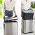 Lixeira Automática Inox 30 Litros Cesto Fechamento Suave - Imagem 4
