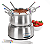 Fondue Eletrico Em Aço Inox Nostalgia 220v Chocolate Queijo - Imagem 1