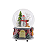 Globo De Neve Musical Enfeite De Natal Bola Musica A Corda - Imagem 1
