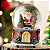 Globo De Neve Musical Enfeite De Natal Bola Musica A Corda - Imagem 6