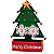 Calendário De Natal Decoração Enfeite Ornamento De Mesa - Imagem 1