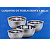 Conjunto Tigela Inox com Tampa Vedação 2L a 5L Silicone - Imagem 2