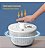 Centrífuga de Salada com Cesta e Bowl Transparente 5L - Imagem 5